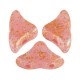 Les perles par Puca® Hélios beads Rose opal tweedy 71020/45703